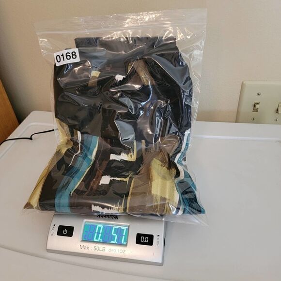 Connected Apparel Sleeveless Sheath Watercolor Black Brown Blue Size 4 - Picture 10 of 12